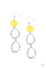 Load image into Gallery viewer, Surfside Shimmer Yellow Earrings