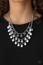 Load image into Gallery viewer, Melting Ice Caps White Necklace