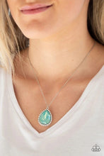Load image into Gallery viewer, Come of Ageless Green Necklace