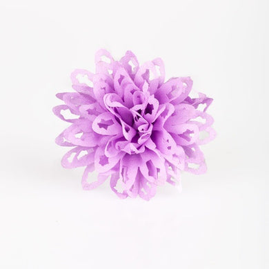 Floral Flirt Purple Hair Clip