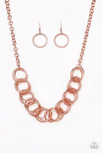 Load image into Gallery viewer, Heart Metal Hero Copper Necklace