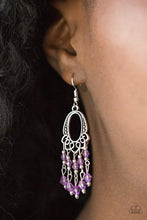 Load image into Gallery viewer, Not the Only Fish in the Sea Purple Earrings