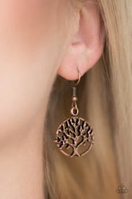Load image into Gallery viewer, Dream Treehouse Copper Earrings