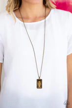 Bada Bling Bada Boom Brass Necklace