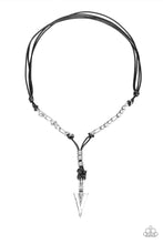 Load image into Gallery viewer, Keep Your Arrowhead Up Black Urban Necklace
