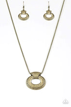 Load image into Gallery viewer, Retro Rebel Brass Necklace