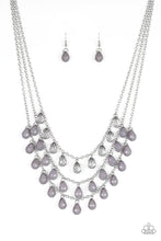 Load image into Gallery viewer, Melting Ice Caps Silver Necklace