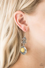 Load image into Gallery viewer, Southern Serenity Yellow Earrings