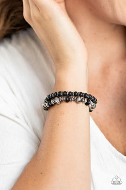 Cactus Quest Black Bracelet