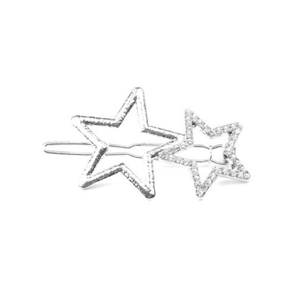 Let’s Get this Party Started White Hair Clip