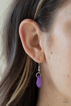Load image into Gallery viewer, Rio Rainfall Purple Necklace
