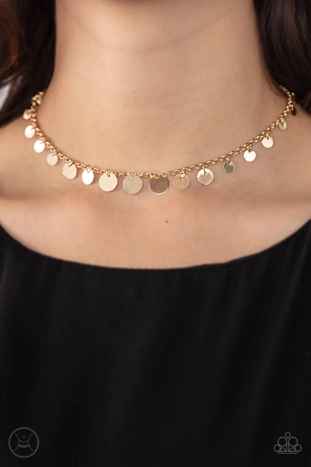 Minimal Magic Gold Choker