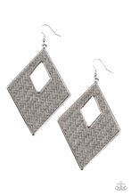 Load image into Gallery viewer, Woven Wonderer Silver Earrings