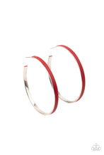 Load image into Gallery viewer, Fearless Flavor Red Earrings