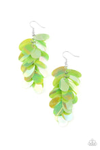 Load image into Gallery viewer, Stellar in Sequins Green Sequin Earrings