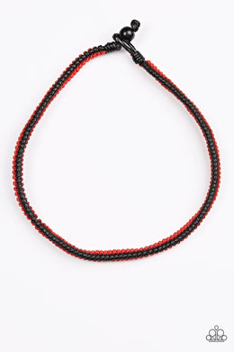 High Speed Trail Red Urban Necklace