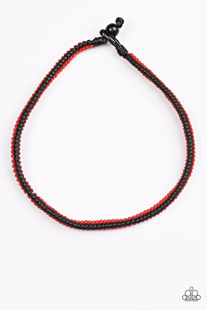 High Speed Trail Red Urban Necklace