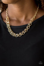 Load image into Gallery viewer, Block Party Princess Gold Necklace