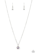 Load image into Gallery viewer, A Little Lovestruck Purple Necklace