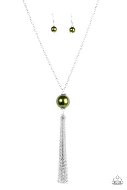 Be A Boss Green Necklace
