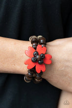 Load image into Gallery viewer, Tropical Flavor Red Wood Bracelet