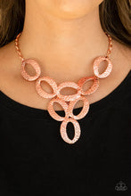 Load image into Gallery viewer, Oval the Limit Copper Necklace