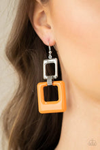 Load image into Gallery viewer, Twice as Nice Orange Earrings