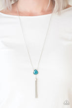 Load image into Gallery viewer, The Glow Show Blue Necklace