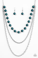 Load image into Gallery viewer, Right on the Money Blue Necklace
