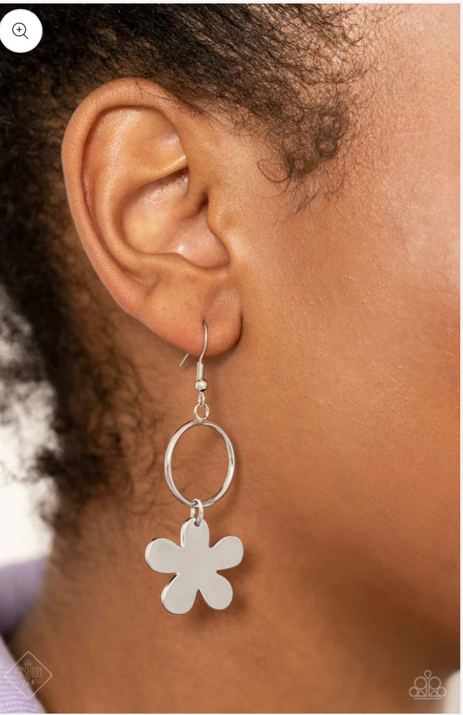 Foreshore Figure Silver Earrings