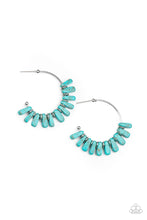 Load image into Gallery viewer, Poshly Primitive Turquoise Earrings