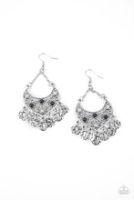 Load image into Gallery viewer, Musical Murals Blue Earrings