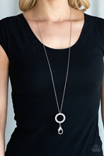 Load image into Gallery viewer, Let Me Adjust My Halo White Lanyard