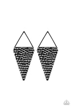 Load image into Gallery viewer, Have a Bite Black Earrings