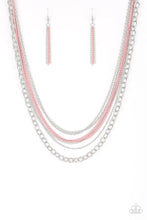 Load image into Gallery viewer, Intensely Industrial Pink Necklace