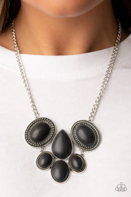 All Natural Nostalgia Black Necklace