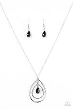 Load image into Gallery viewer, It’s Raining Radiance Black Necklace