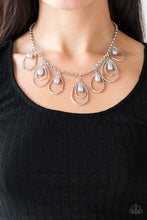 Load image into Gallery viewer, Rustic Ritz Silver Necklace