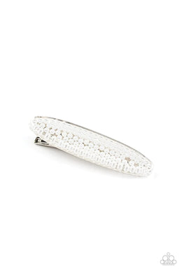 Pearl Pizzaz White Hair Clip