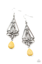 Load image into Gallery viewer, Transcendent Trendsetter Yellow Earrings