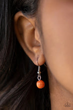 Load image into Gallery viewer, Desert Plumes Orange Necklace