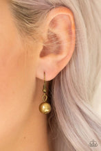 Load image into Gallery viewer, Power to the People Brass Necklace