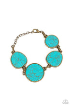 Load image into Gallery viewer, Flat Out Frontier Brass Bracelet