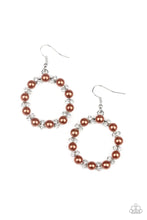 Load image into Gallery viewer, Symphony Sparkle Brown Earrings