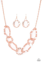 Load image into Gallery viewer, Capital Contour Copper Necklace
