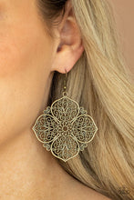 Load image into Gallery viewer, Dubai Detour Brass Earrings