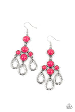 Load image into Gallery viewer, Mediterranean Magic Pink Earrings
