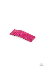 Load image into Gallery viewer, Shimmery Sequinista Pink Hair Clip