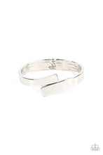 Load image into Gallery viewer, Dare to Flare Silver Hinged Bracelet