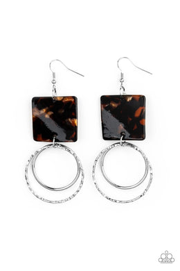 Maven Maker Multi/Black Acrylic Earring